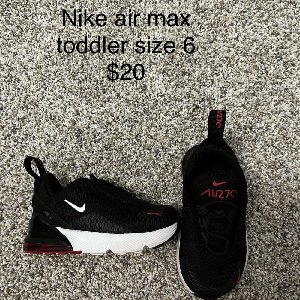Toddler/ Baby Nike Air max size 6